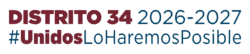 Logo del Distrito 34 2026-2027